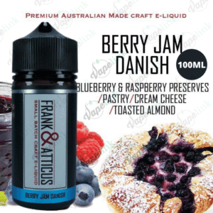 Frank & Atticus - Berry Jam Danish 100ml