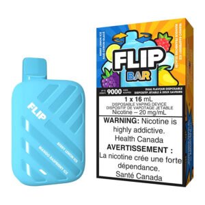 Flip Bar Disposable Vape Device - Berry Lemon Ice And Mango Raspberry Ice