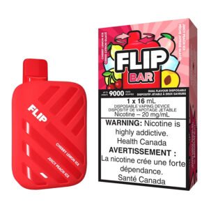 Flip Bar Disposable Vape Device - Cherry Lemon Ice And Juicy Peach Ice