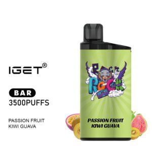 iGET BAR VAPE 3500 PUFF – PASSION FRUIT KIWI GUAVA
