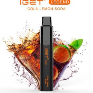 iGET LEGEND VAPE 4000 PUFF – COLA LEMON SODA