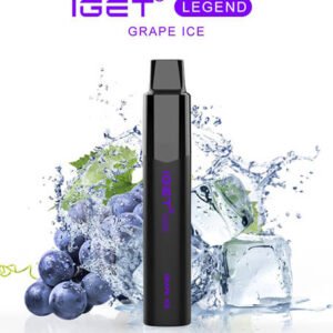iGET LEGEND VAPE 4000 PUFF – GRAPE ICE