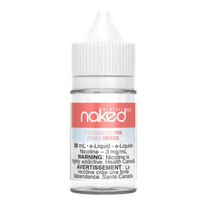 Naked100 Freebase E-Liquid - Strawberry Pom Menthol 30ml