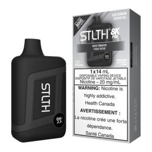 STLTH 8K Pro Disposable Vape Device - Rich Tobacco