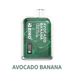 BIMO Crystal 12k Puffs- Avocado Banana