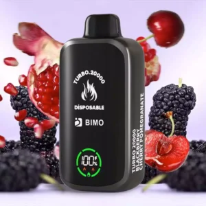 BIMO Turbo 20000 Puffs – Blackberry Cherry Pomegranate