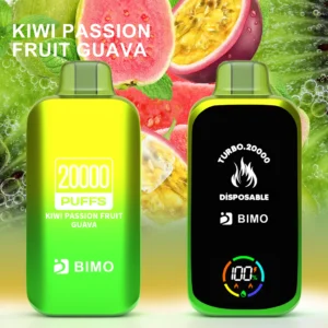 BIMO Turbo 20000 Puffs – Passion Fruit Kiwi Guava