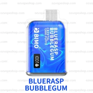 BIMO Crystal 12k Puffs- Blueberry Raspberry Bubblegum