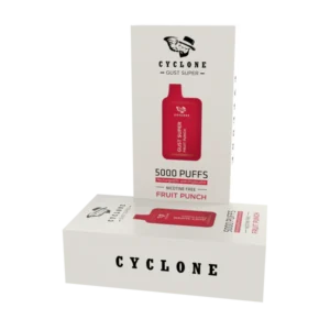 Nicotine Free Gust Super Fruit Punch Rechargeable Disposable Vape