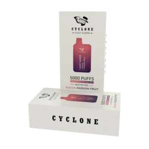 Nicotine Free Gust Super Guava Passion Fruit Rechargeable Disposable