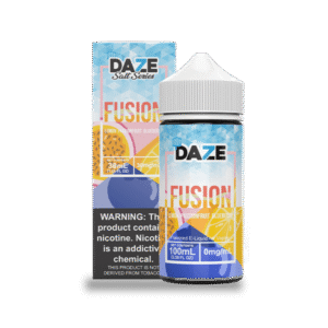 7 Daze Fusion Lemon Passionfruit Blueberry ICED 100ml Vape Juice