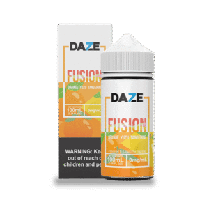 7 Daze Fusion Orange Yuzu Tangerine 100ml Vape Juice