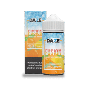 7 Daze Fusion Orange Yuzu Tangerine ICED 100ml Vape Juice