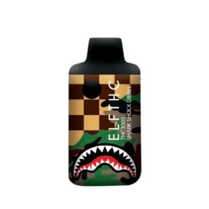 Shark Shock Diesel High Potency Blend Delta 8 + THC-P + THC-X 3g Disposable By ELF THC