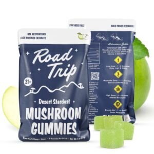 DESERT STARDUST MUSHROOM GUMMIES – GREEN APPLE