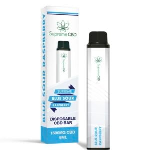 CBD Disposable Vape – Blue Sour Raspberry (1500mg)
