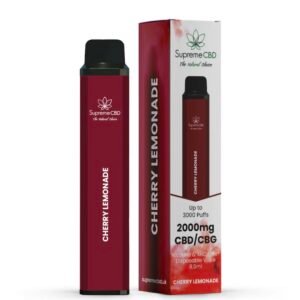 CBD Disposable Vape – Cherry Lemonade (2000mg)