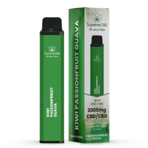 CBD Disposable Vape – Kiwi Passionfruit Guava (2000mg)