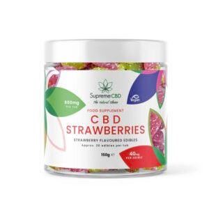 CBD Gummy Strawberries (800mg)