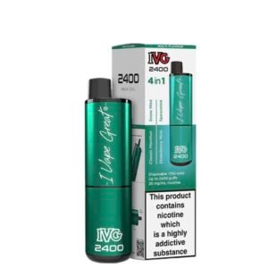 IVG 2400 Mint Edition 4 In 1 20mg Disposable Vape