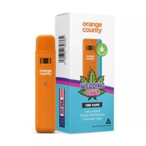 Wedding Cake – CBD Terpenes 750mg Disposable Vape | Orange County CBD