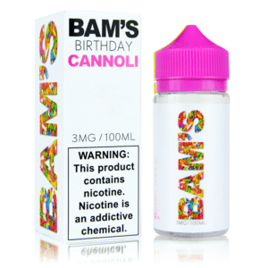Bam’s Birthday Cannoli 100ml Vape Juice