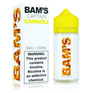 Bam’s Captain Cannoli 100ml Vape Juice