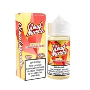 Cloud Nurdz Synthetic Banana Dragon Berry Vape Juice 100ml