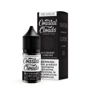 Coastal Clouds Blueberry Limeade 30ml Nic Salt Vape Juice