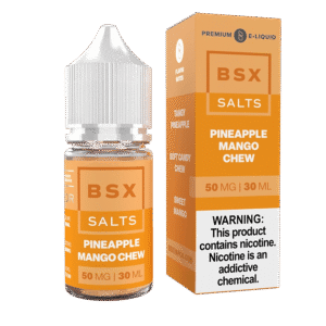 Glas BSX Pineapple Mango Chew Nic Salt Vape Juice 30ml