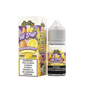 Hi-Drip Passionfruit Lemonade 30ml Nic Salt Vape Juice