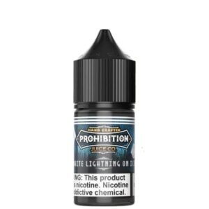 Prohibition Juice White Lightning on Ice 30ml Nic Salt Vape Juice