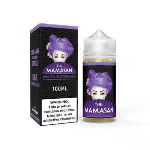 The Mamasan Purple Cheesecake 100ml Vape Juice