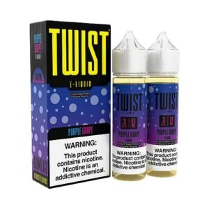 Purple Grape 2x 60ml (120ml) Vape Juice – Twist E-Liquids