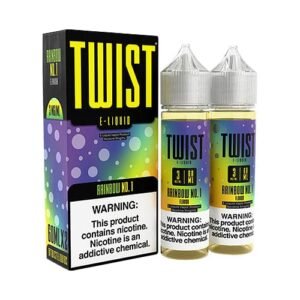 Rainbow No.1 2x 60ml (120ml) Vape Juice – Twist E-Liquids